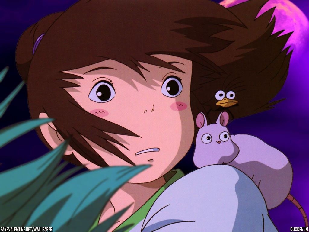 chihiro et ses compagnons de voyages